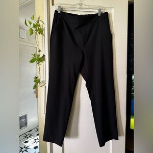 Relaxed Pull-on Ankle Pants